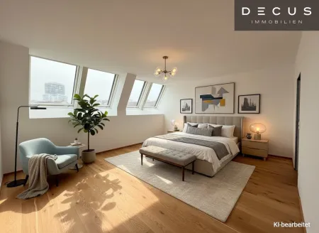 Schlafzimmer - KI bearbeitet