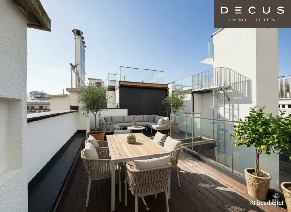 Terrasse - KI bearbeitet