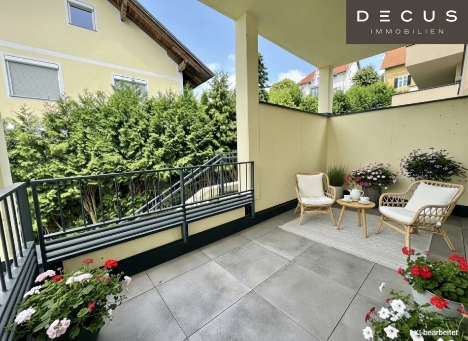 | MODERNE 2-ZIMMER -TERRASSENWOHNUNG | ca.54m² | HELL & SONNIG | NÄHE MED-UNI | TOP LAGE IN GRAZ-RAGNITZ - Titelbild
