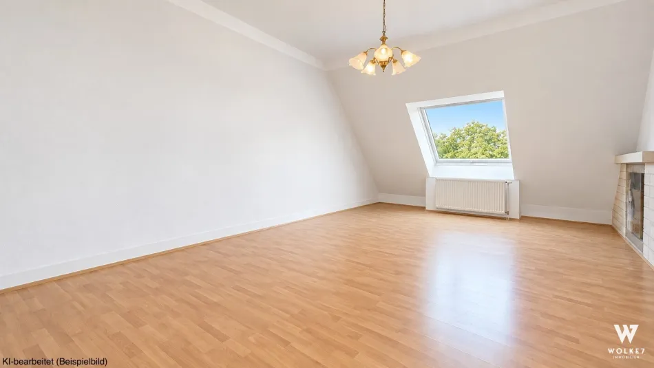 2-Zimmer-Dachgeschosswohnung mit Grünblick, Sauna und Terrassennutzung I Nahe U3 Simmering - Bild