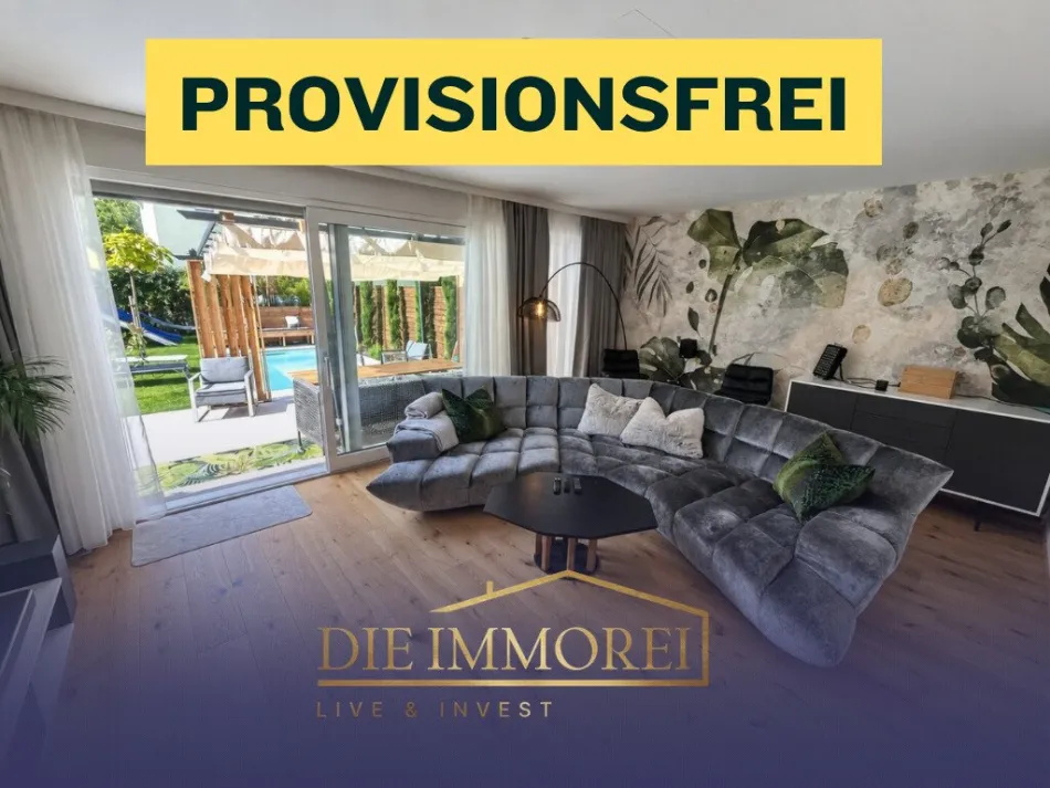 Provisionsfrei /Haus nahe Alte Donau | Pool | Garten | 2 Stellplätze | - Titelbild