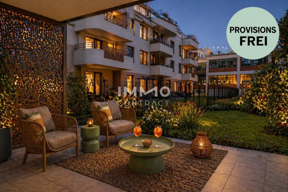 Gartenwohnung mit Top-Grundriss (Neubau-Erstbezug) beim Rosenhügel - Titelbild