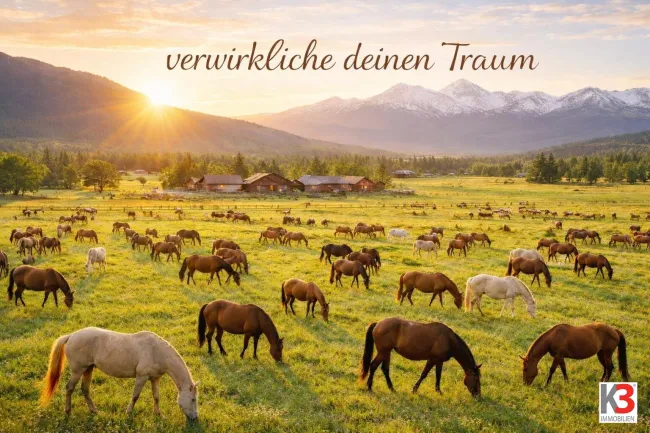 K3 - Nördlich von Salzburg - LIEGENSCHAFT mit POOL geeignet für viele MÖGLICHKEITEN - Titelbild