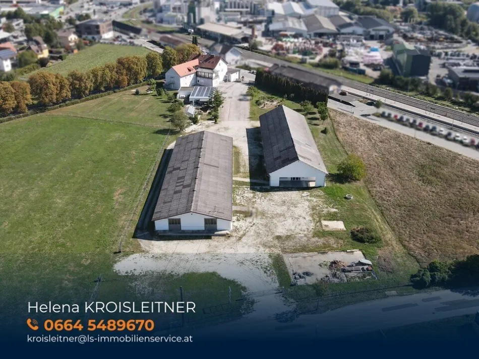 Lager- / Gewerbehalle mit 500 m² Nutzfläche in Hartberg zu vermieten – Erweiterung auf 1000 m² möglich - Titelbild