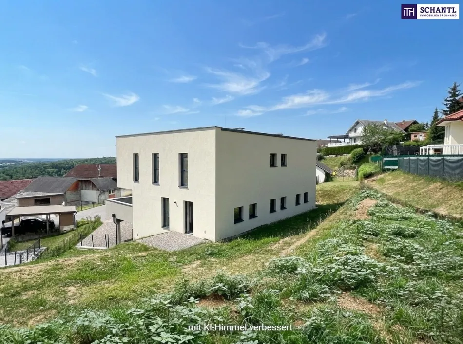 Ankommen, durchatmen, zuhause sein: Ihr 450m² Garten mit Blick über Weiz - Titelbild