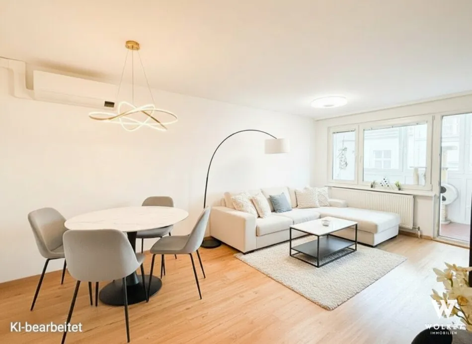 Wohnen im Botschaftsviertel I 3-Zimmer-Wohnung mit Loggia & Ruhelage nahe U4 Stadtpark I U3/U4 Wien Mitte - Titelbild