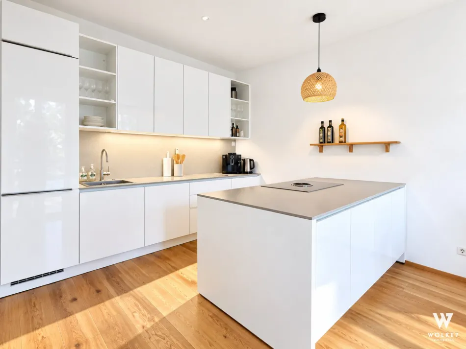 Sonnige Neubau-Gartenwohnung mit Terrasse & Garten | Exklusive Ausstattung | Nähe U2 - Bild
