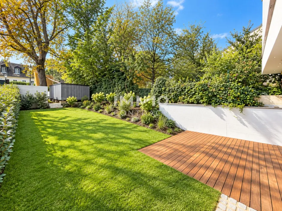Sonnige Gartenoase im grünen Herzen des 19. Bezirks: ERSTBEZUG - Titelbild