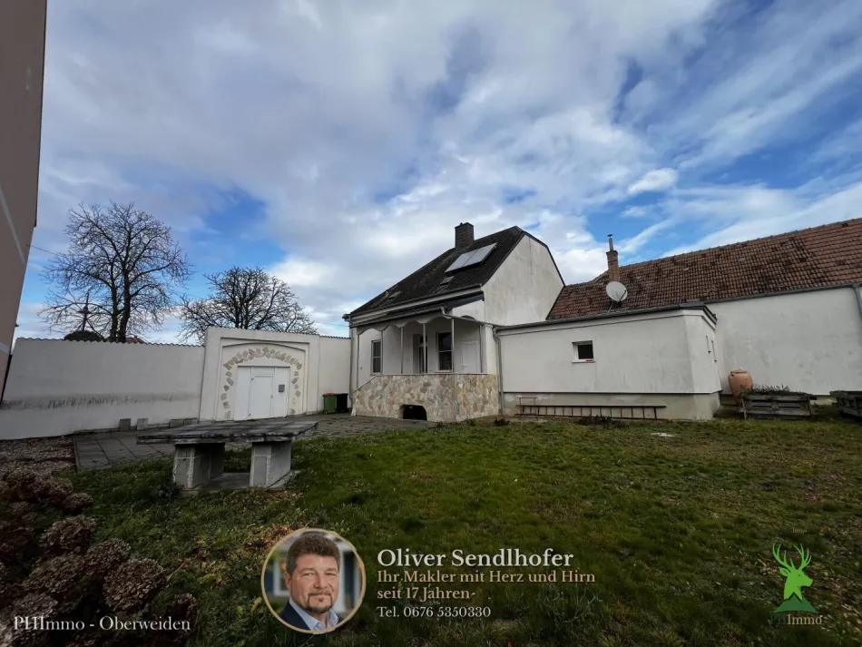PREISREDUZIERTES OKTOBERSPECIAL !! Charmantes Landhaus, 2020 saniert, 35 Min. von Wien 22 und 10 Gehminuten vom Bahnhof entfernt - Bild