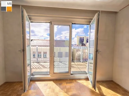 Blick zur Südterrasse