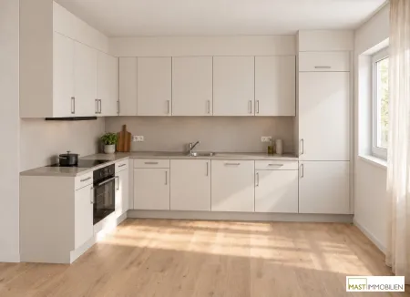 Alte Donau - 3-Zimmer Erstbezugswohnung im 4. OG - Beziehbar ab November!