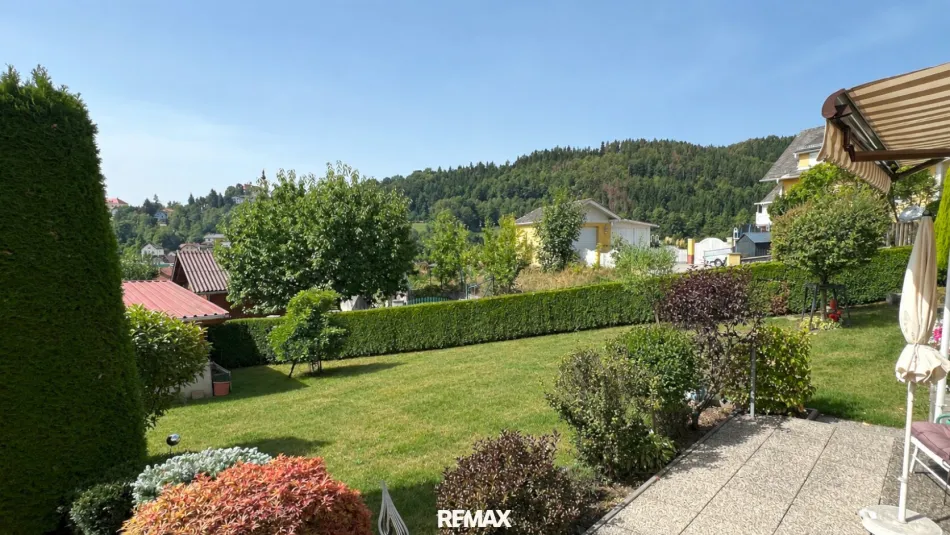 Blick zum Garten