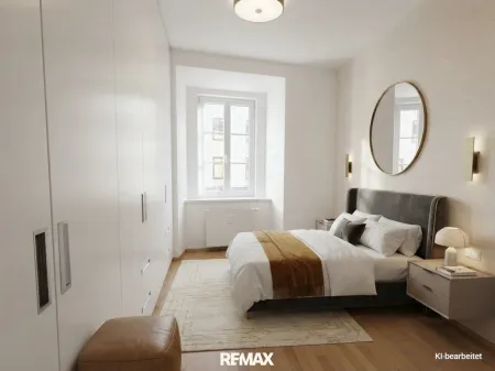 Schlafzimmer - KI Visualisierung