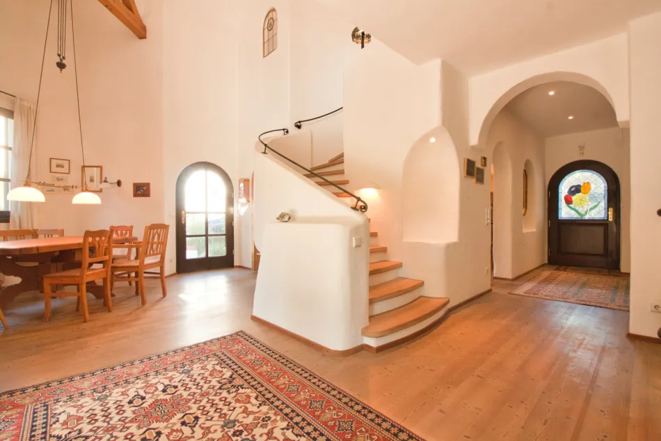 Außergewöhnliches Ziegel-Architektenhaus | 330 m² Nutzfläche | 883 m² Eckgrundstück | Doppelgarage | Wolfersberg - Bild
