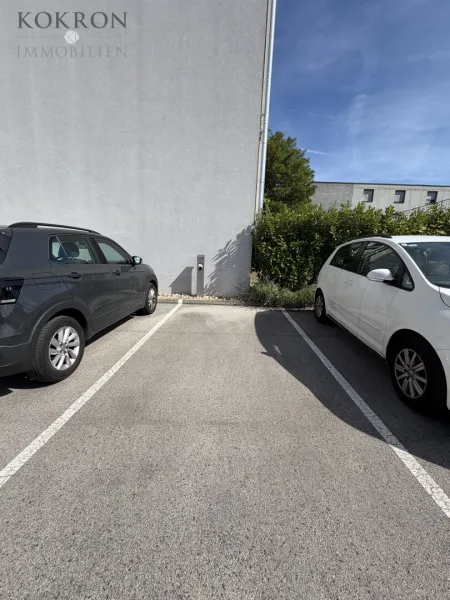 Parkplatz mit Wallbox