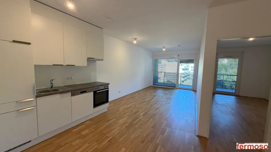 Neuwertige 2-Zi-Wohnung mit Balkon in Graz – 849€ Miete - Titelbild