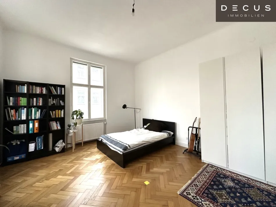 | AKH NÄHE | UNBEFRISTETE | 2 ZIMMER-ALTBAUWOHNUNG 68 m² | TOP-RUHELAGE | EINBAUKÜCHE | 3. LIFTSTOCK | U4 U6 | BEZUG 01.01.2027 - Bild