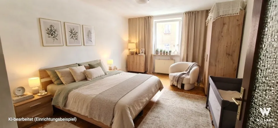 Ruhige 2-Zimmer-Wohnung mit Potenzial auf 3 Zimmer – 10 min zum Floridsdorfer Bahnhof - Titelbild
