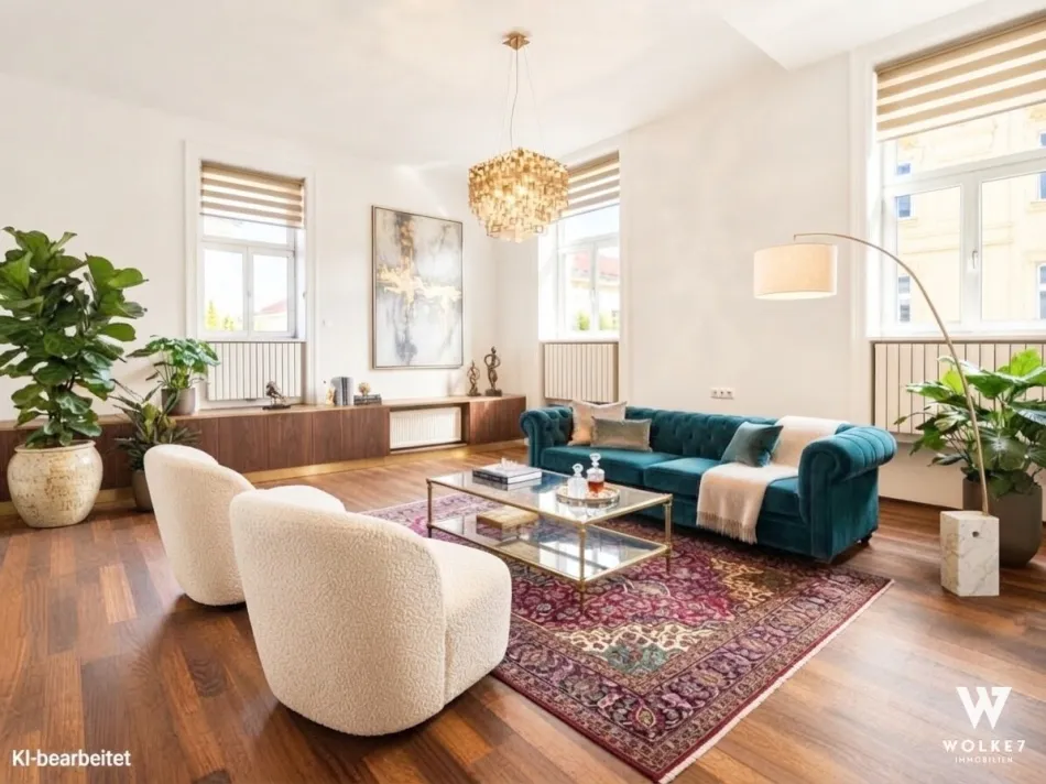 Traumhafte Wohnung in 1030: Sehr Hell | Fantastischer Fernblick | Top-Zustand | 5 Minuten zum Rochusmarkt - Titelbild
