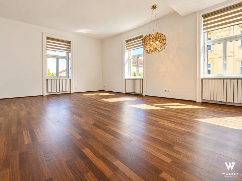 Traumhafte Wohnung in 1030: Sehr Hell | Fantastischer Fernblick | Top-Zustand | 5 Minuten zum Rochusmarkt - Bild