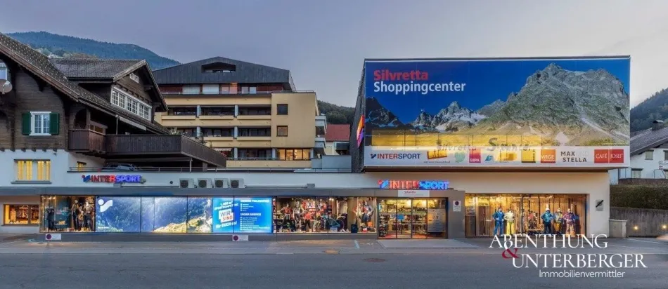 Attraktive Geschäftsfläche im Silvretta Shoppingcenter – 1A-Lage im Herzen von Schruns - Titelbild