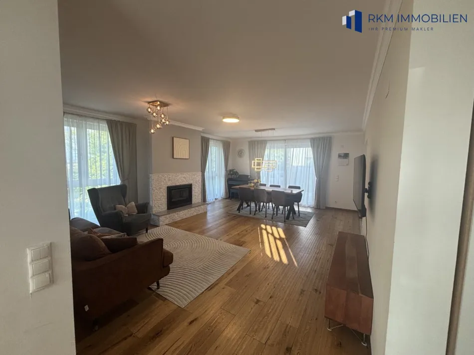 Hoch modernes Einfamilienhaus mit Garten, Garage & Solar in Mannersdorf am Leithagebirge zum Top Preis von € 650.000,00 - Bild