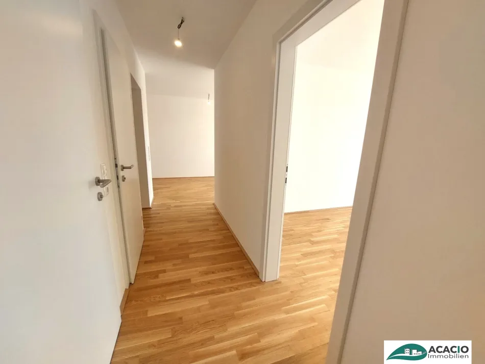 ***ABENDSONNE: 3-Zimmer-Eigentumswohnung mit westseitiger Terrasse - KLIMAAKTIV Gold ausgezeichneter Neubau - keine Provision für den Käufer - Nähe St. Pölten / Wohnpark Ober-Grafendorf - ökologisch, hochmodern, ausgezeichnet *** - Bild