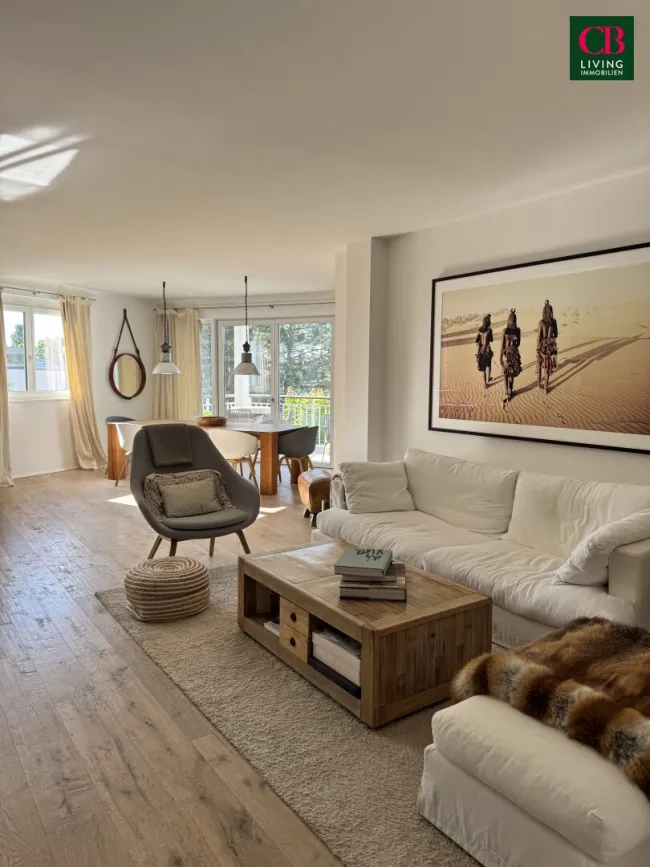 EXKLUSIVES WOHNEN IN GRINZING – 143 m² MIT TERRASSE UND 2 GARAGEN - STELLPLÄTZEN - Bild