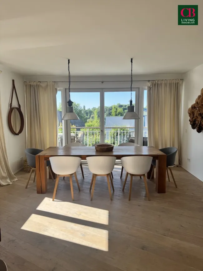 EXKLUSIVES WOHNEN IN GRINZING – 143 m² MIT TERRASSE UND 2 GARAGEN - STELLPLÄTZEN - Bild