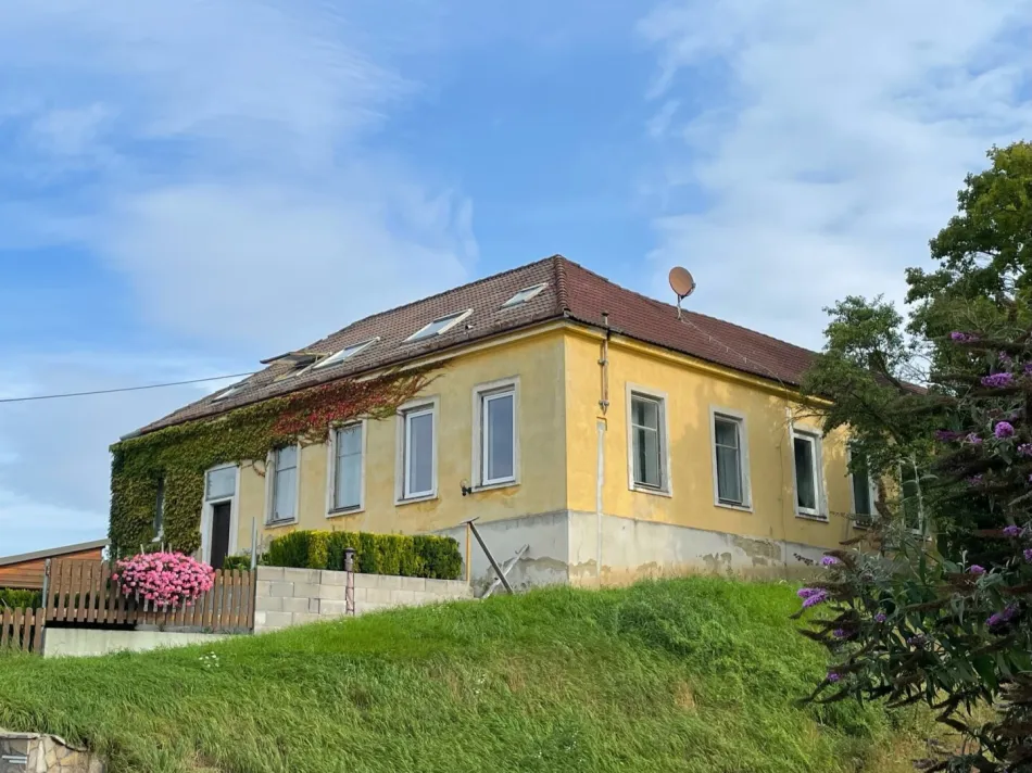 Grosszügiges Haus 30 min von Wien !! Ehemalige Dorfschule Sanierungsbedürftig ! - Titelbild