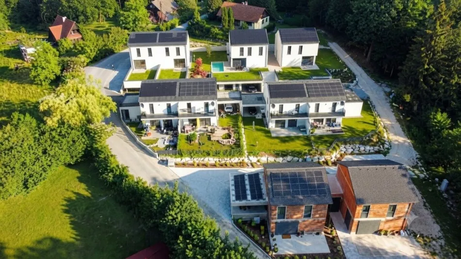 Moderne, schlüsselfertige Doppelhaushälfte im Grünen, sofort beziehbar! - Bild