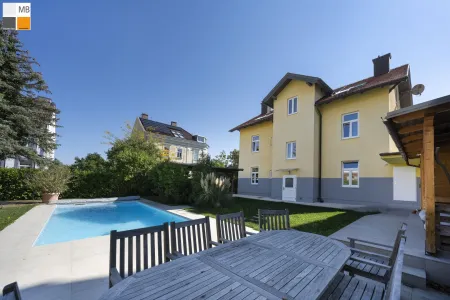 Garten und Pool
