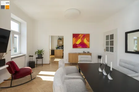 Blick zur Küche OG