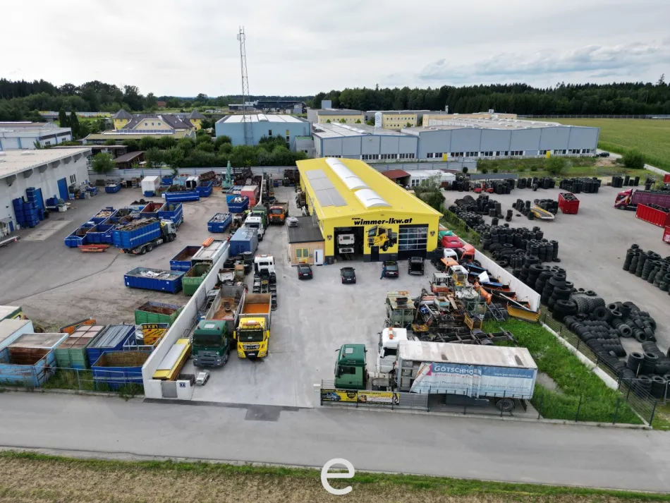 Lager / Produktionshalle mit guter Verkehrsanbindung in Sipbachzell zu vermieten. - Titelbild