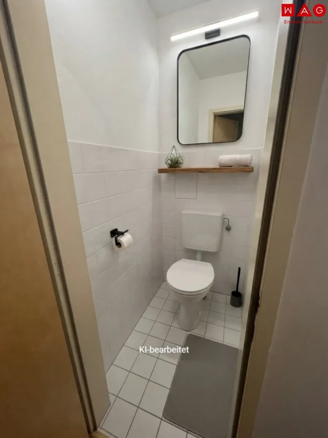 Wohnzimmer KI generiert