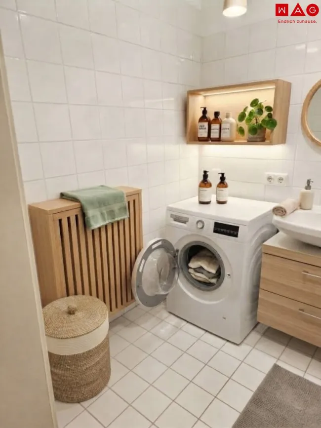 Wohnzimmer KI generiert