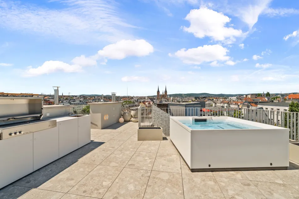 Alfonshof Maisons - Exklusives Erstbezug Penthouse im Herzen der Josefstadt - Titelbild