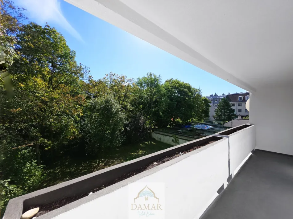 Vollrenovierte 3-Zimmer-Wohnung mit Balkon, Loggia und Klimaanlage bei der Alten Donau! - Titelbild