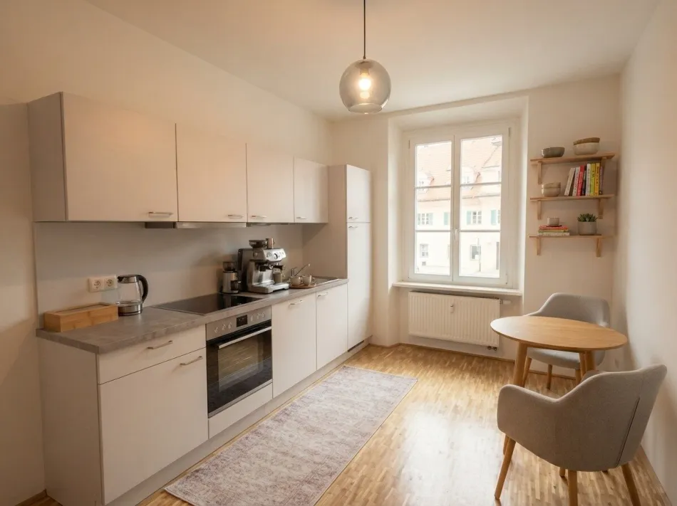 *2-Zimmerwohnung und Küche (möbliert) im 1.OG am Lendplatz* - Bild