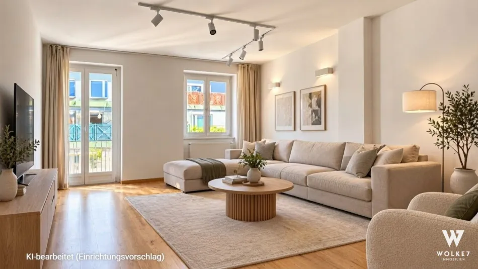 Helle 2,5-Zimmer-Dachgeschosswohnung | Karmeliterplatz | generalsaniert 2022 | Nähe Wiener Innenstadt - Titelbild