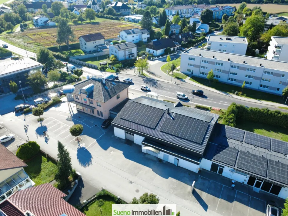 Große Gewerbehalle in Wilhering – ideale Verkaufs-, Ausstellungs- und Lagerhalle - Bild