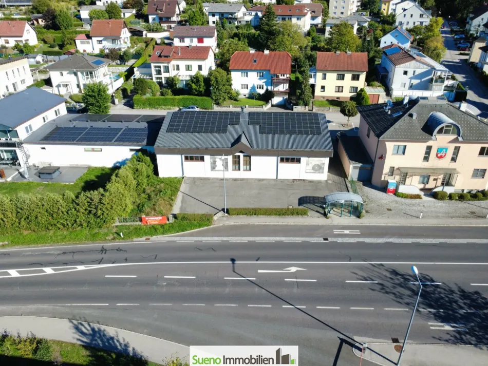 Große Gewerbehalle in Wilhering – ideale Verkaufs-, Ausstellungs- und Lagerhalle - Bild