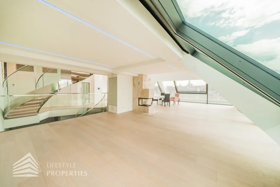 Luxuriöse 5-Zimmer-Dachterrassenwohnung Nähe Stephansplatz - Bild