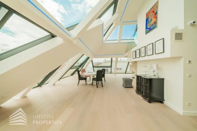 Luxuriöse 5-Zimmer-Dachterrassenwohnung Nähe Stephansplatz - Titelbild