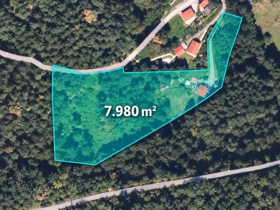 Einzigartige Liegenschaft inmitten der Natur – 7.980 m² - Bild
