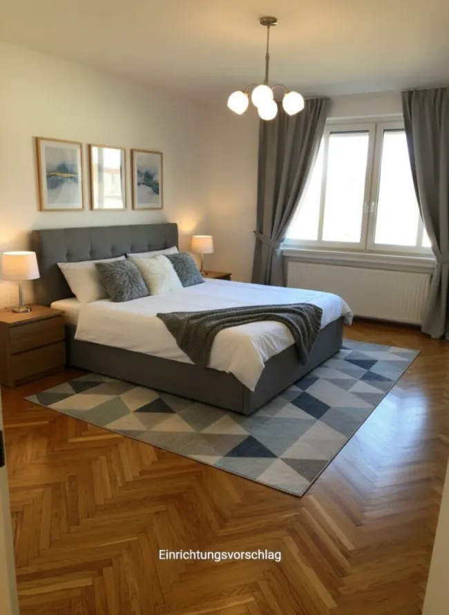 4 ZIMMER- Wohnung mit großem Balkon im ZENTRUM - auch für WG geeignet! - Bild