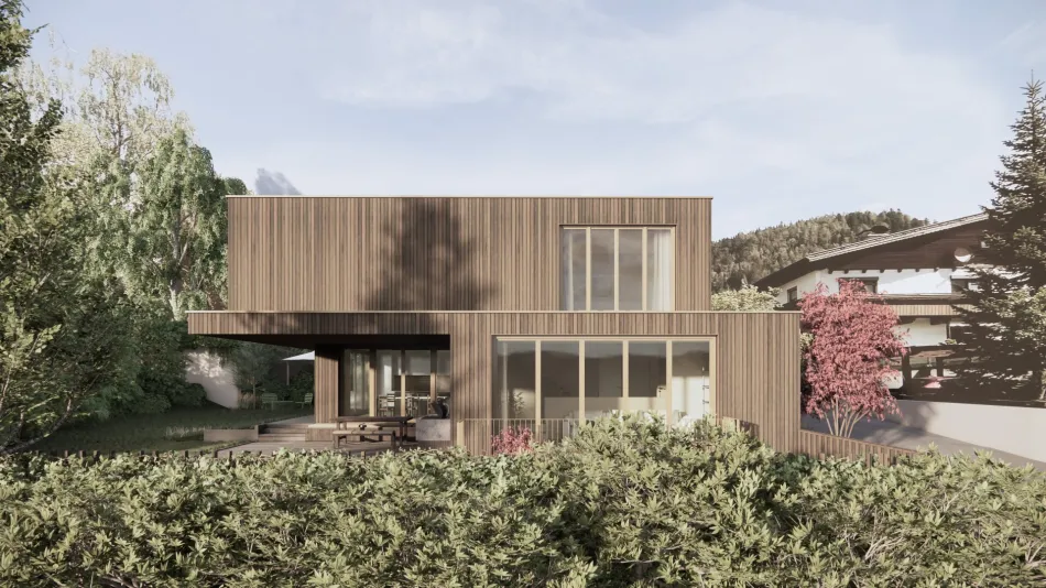 FRITZENS: HOCHWERTIGES ARCHITEKTENHAUS MIT 5 ZIMMERN, WEITBLICK & SEPARATER EINLIEGERWOHNUNG - Bild