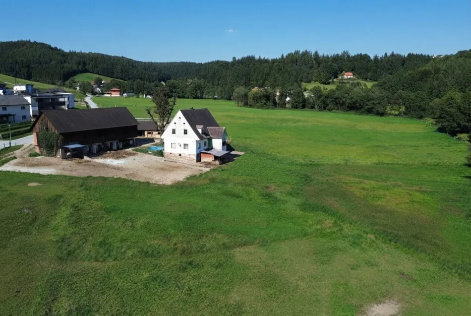Landwirtschaftliches Anwesen mit Entwicklungspotenzial – 4,3 ha nahe Voitsberg - Titelbild
