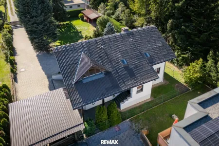 Drohnenansicht Grundstück