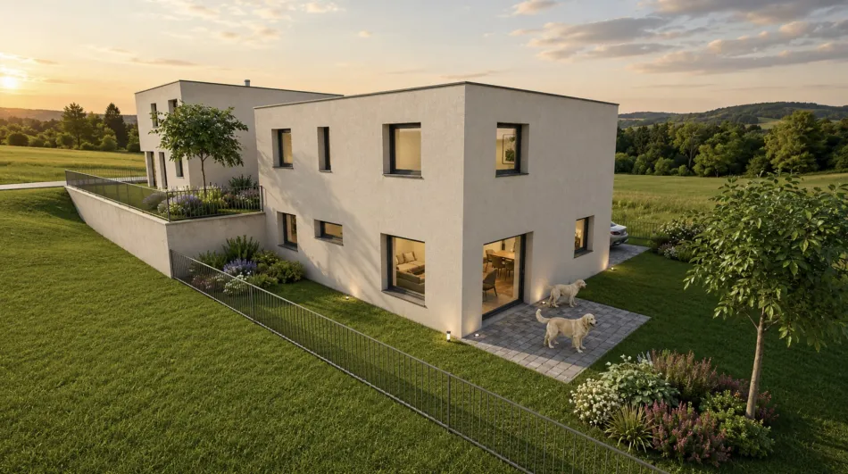 Wohnen, wo Wein & Natur zuhause sind – modernes Einfamilienhaus in Wagram ob der Traisen - Bild